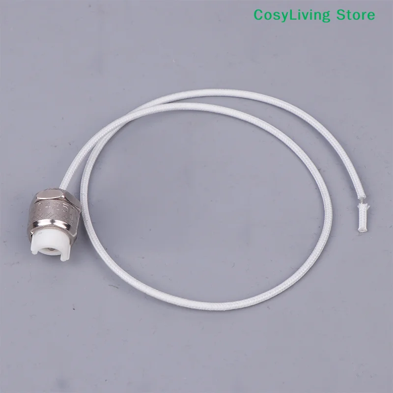 2Pcs Silver R7S Ceramic Lamp Holder For LED Lighting Lamp Tube Heating Tube Test Machine Head Lamp Tube Holder