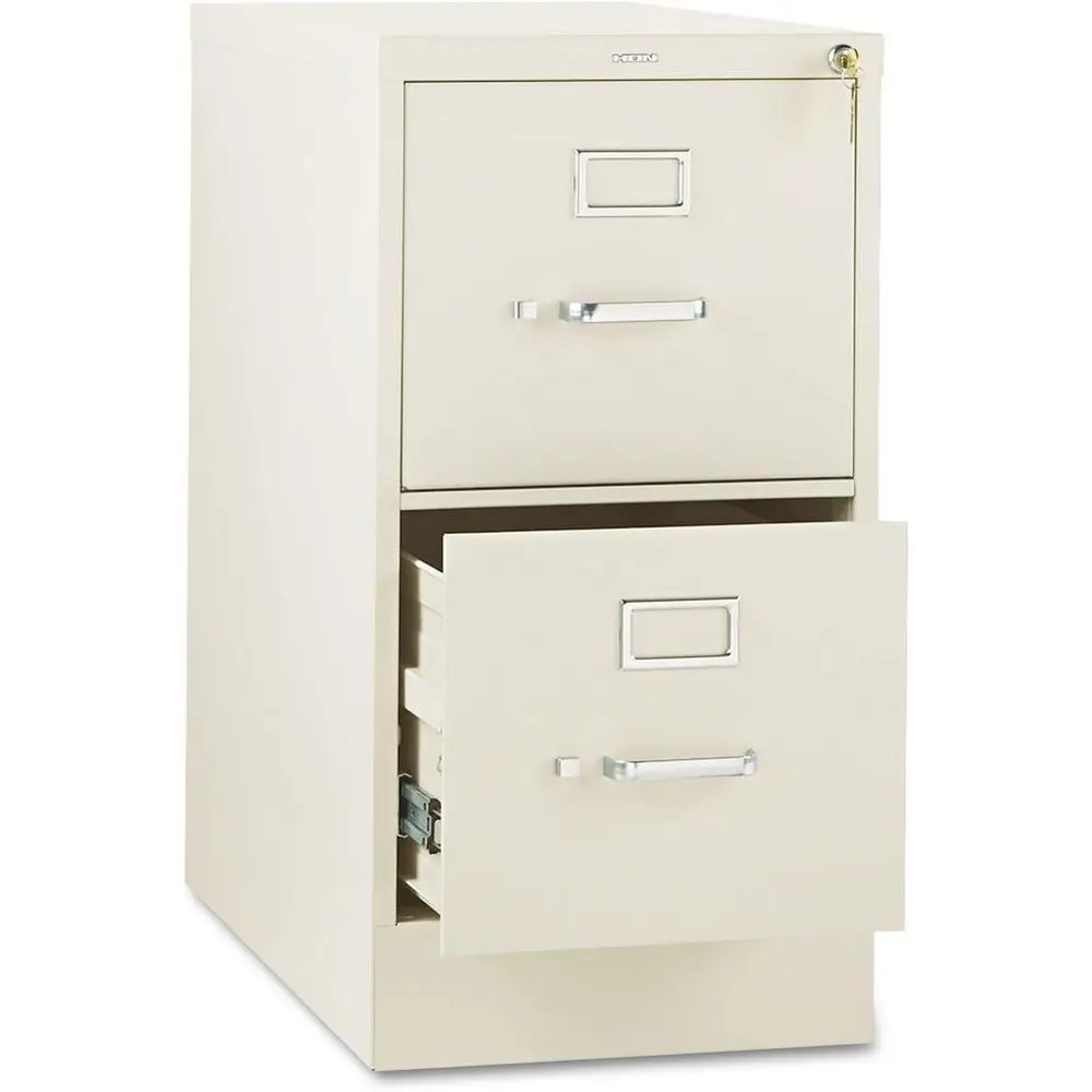 

2Drawer Vertical Filing Cabinet 310 Series FullSuspension Letter File Cabinet, Putty H312