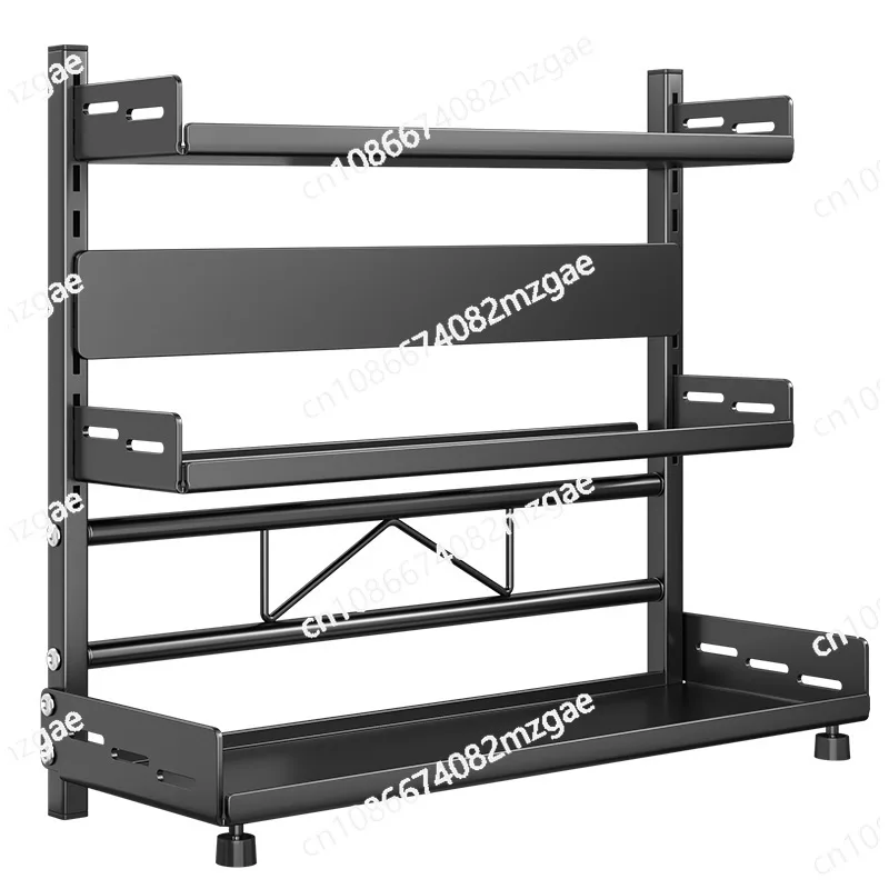 

Кухонная полка для приправ без перфорации, палочки для еды, ножи, столешница, многофункциональная кухонная утварь, многослойный домашний шкаф