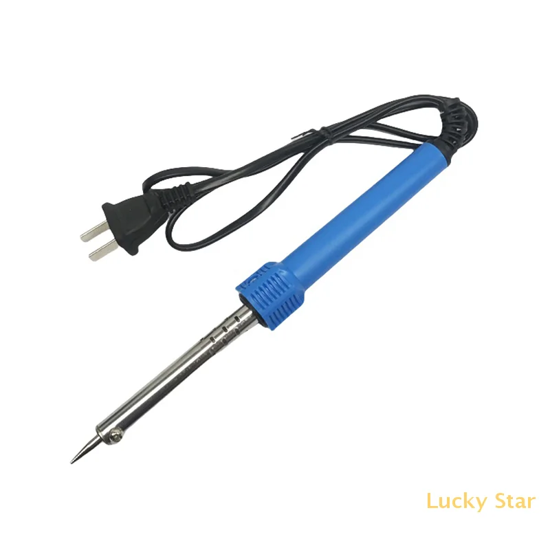 40W Electric Soldering Irons Set Lead-Free With Iron Stand Solder Wire Rosin Tweezers Repair Welding Tools For Electronics