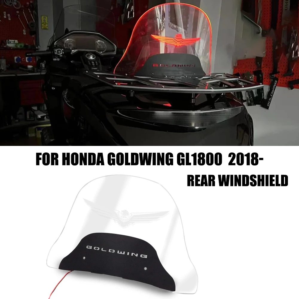 

Goldwing1800 GL1800 Motorcycle NEW Windshield Rear Deflector Rear Spoiler Tuning Accessories For Honda GoldWing 1800 2018-