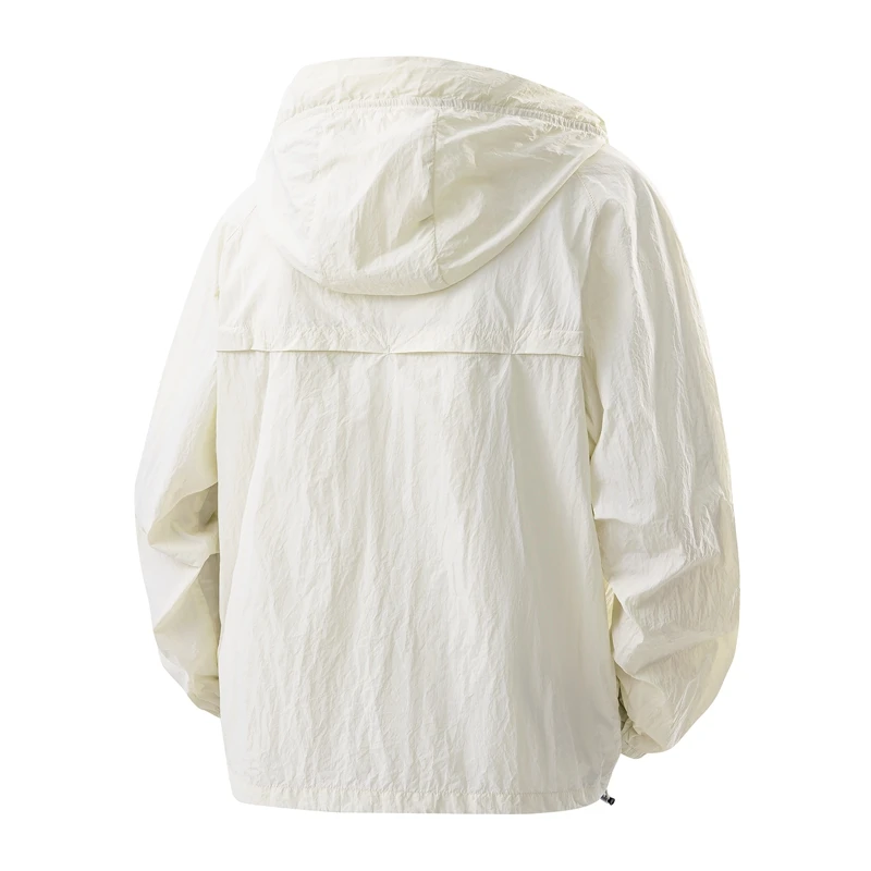 UPF 50+ Sun Protection Clothes Summer Lightweight Nylon Quick-drying Jacket Men Women Couples Anti-UV Hiking Fishing Coats