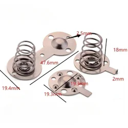 5set  Battery Shrapnel 18650 Battery Spring Positive And Negative Contact Pieces Battery Spring Piece Toy Spring Piece