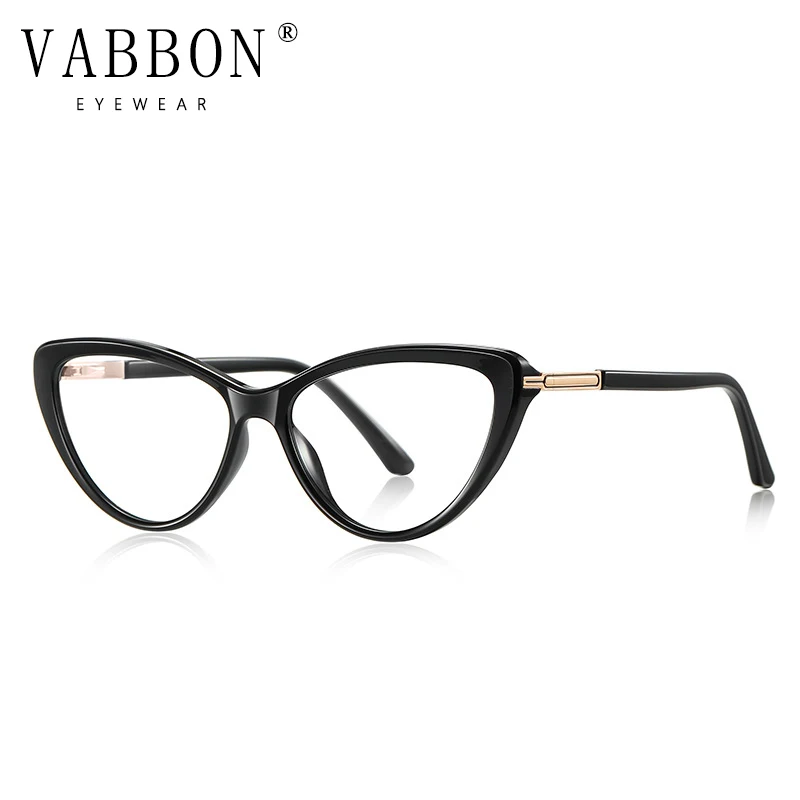 Vabbon المألوف خفيفة للغاية Tr إطار نظارات مخصصة العصرية المرأة مكافحة نظارات الضوء الأزرق الرجعية وصفة طبية نظارات قصر النظر نظارات للقراءة 2232