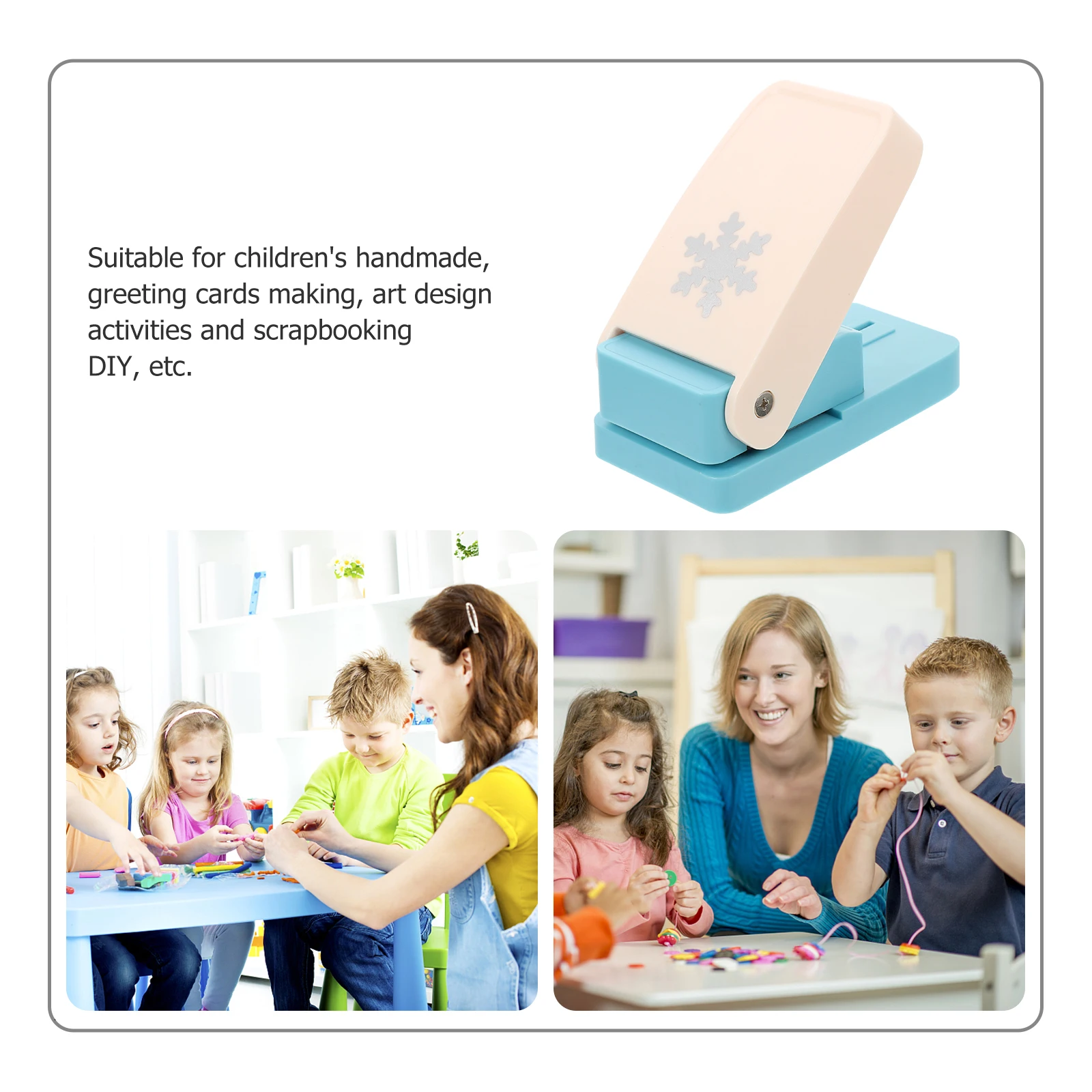 

Embossing Device Scrapbook Paper Punch Punches for Crafting Hole Manual Alloy Puncher Toy Crafts Child