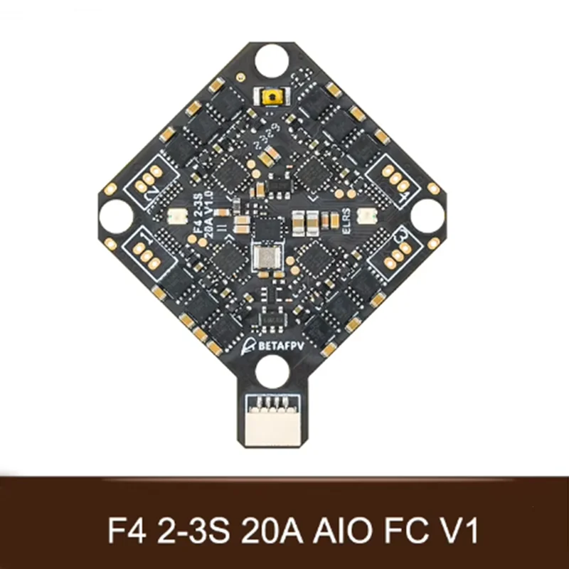 

BETAFPV F4 2-3S 20A AIO FC V1 for Pavo Pico Brushless Whoop Quadcopter HX115 SE Toothpick Drones