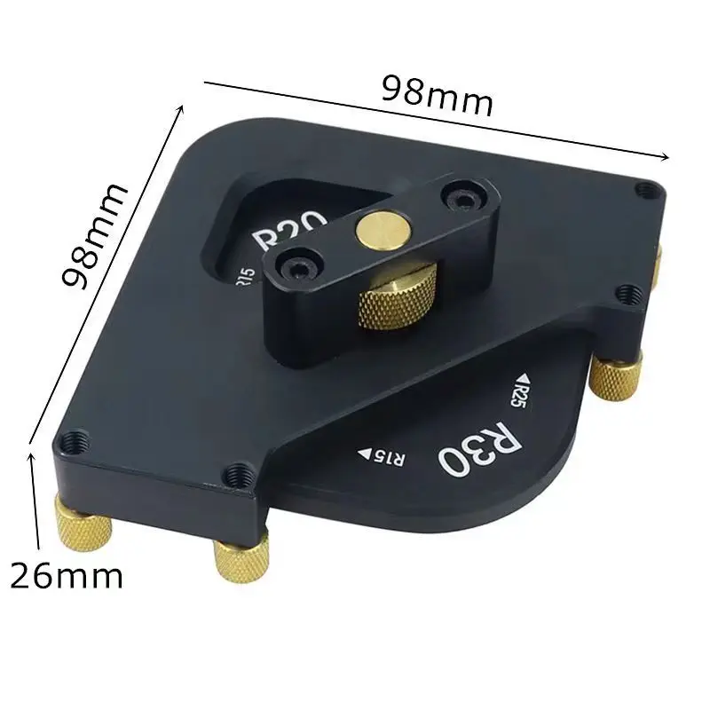 

Шаблон фаски, модуль филе R, угол, Т-угол, дуга, прямоугольный скос, угловой фрезерный и обрезной станок, инструмент для деревообработки