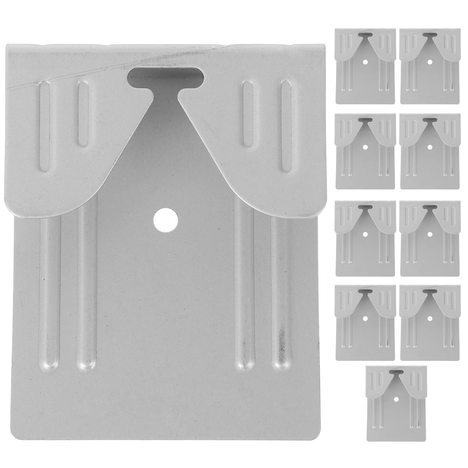 

10 Pcs Picture Frame Hangers Mirror Brackets Shelf Mounting Brackets Heavy Duty Picture Hangers Furniture Hardware Connecting