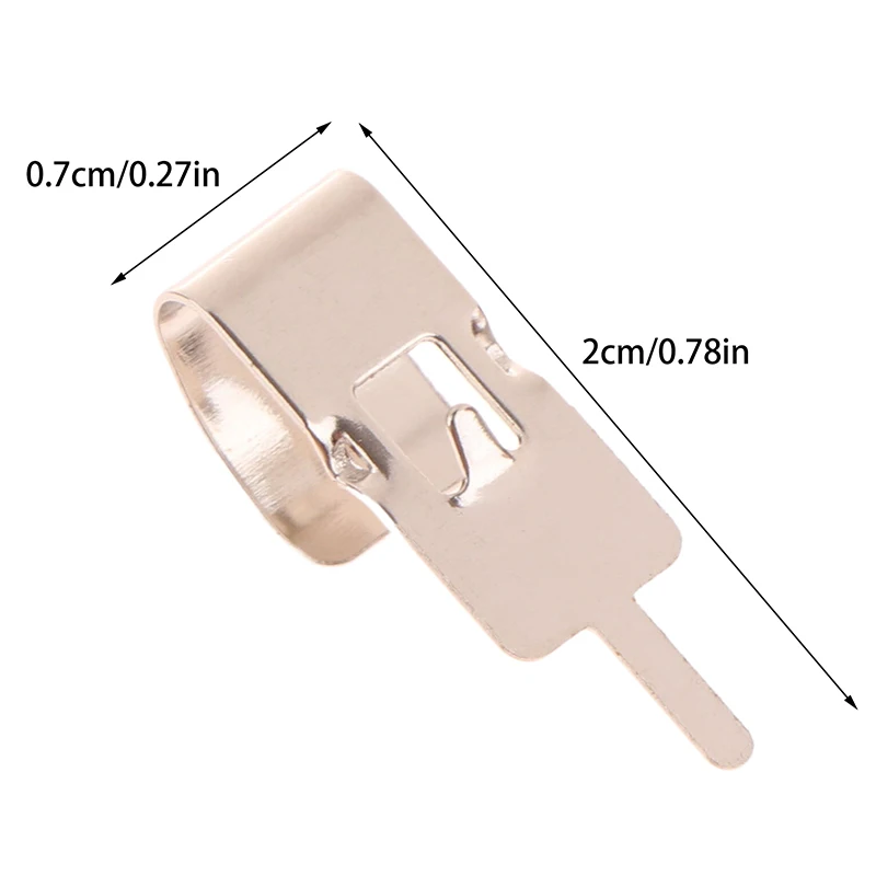 Hot 50PCS Spring Steel 18650 Battery Clip 18650 Battery Holder Battery Contact Battery Insert