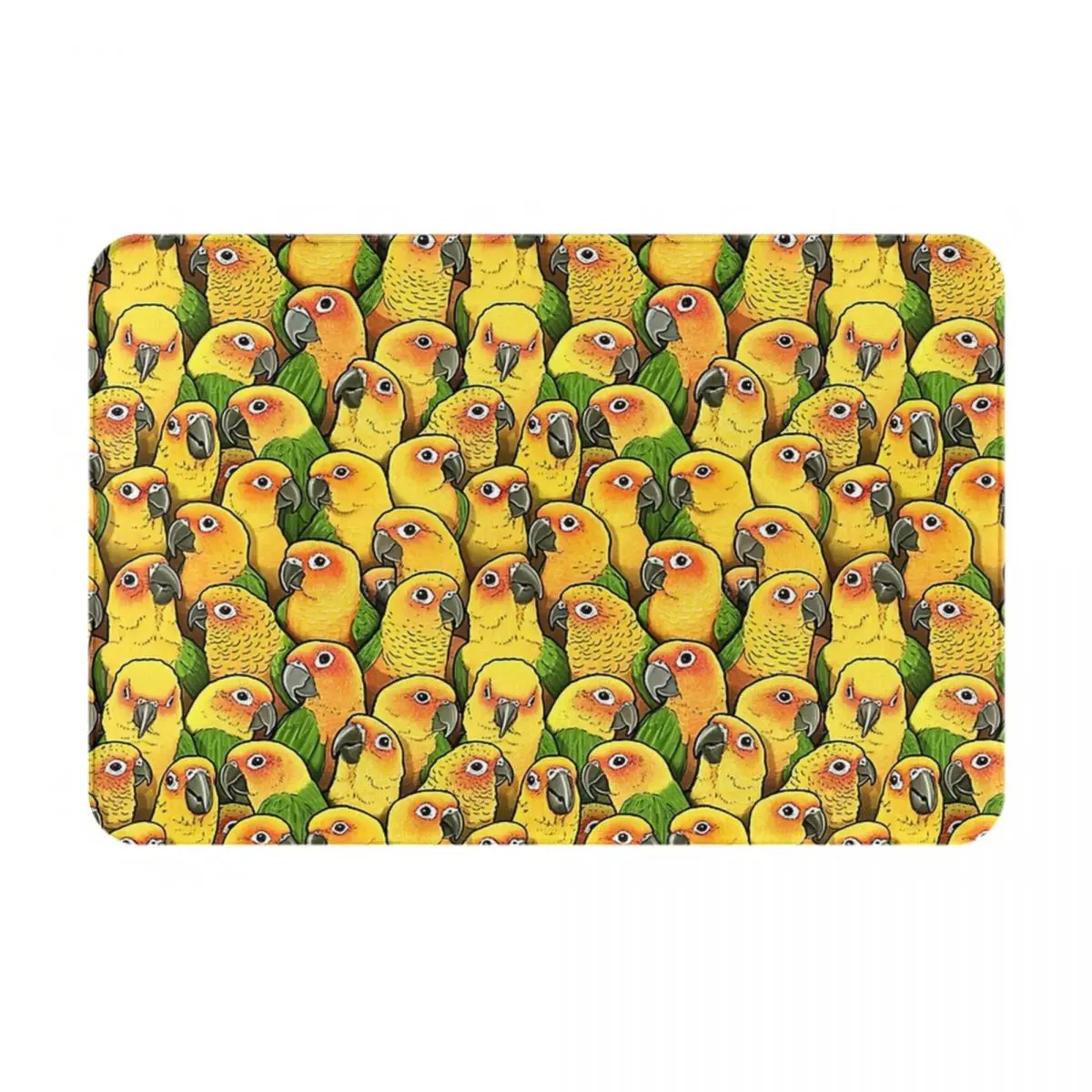 Jenday ConuresJenday Conures Doormat Rug carpet Mat Footpad Bath mat Non-slip toilet Balcony Parlor durable Washable