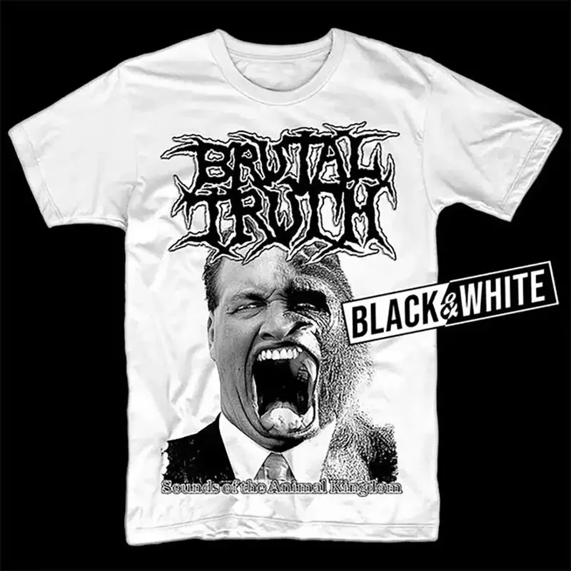 T-shirt Rare Brutal Truth Band S 5Xl