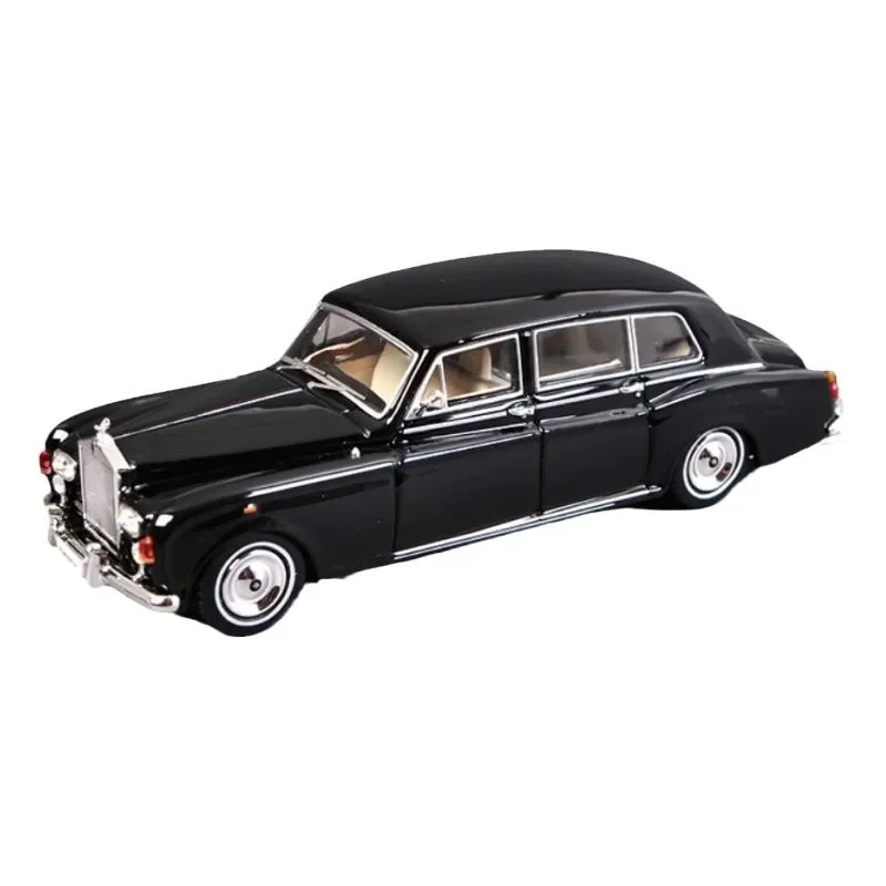 DCM 1:64 Rolls-Royce Phantom 6 Phantom VI modelo de liga, coleção infantil de brinquedos decorativos, para presentes de Natal infantis.