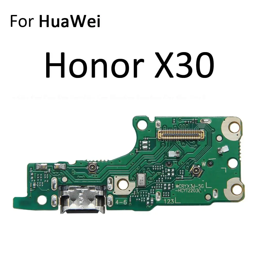 USB Charging Port Dock Plug Connector Charger Board For HuaWei Honor X10 X20 SE X30 Max X30i X40 GT X40i X6 X6s X7 X8 X8a X9