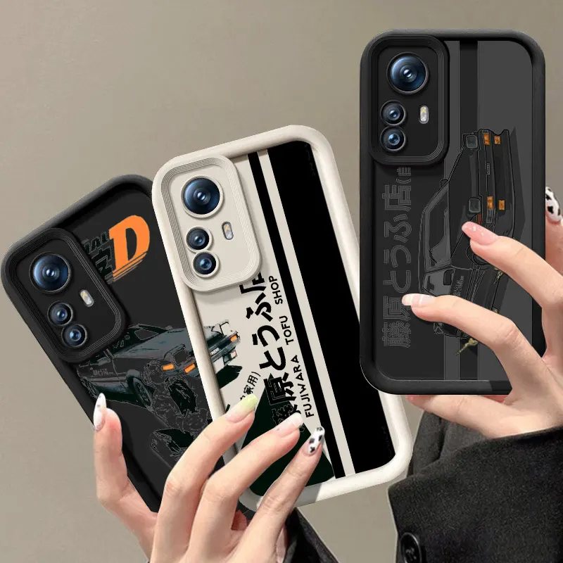 Anime Initial D AE86 Phone Case For Xiaomi POCO F5 M3 M4 M6 Plus X3 X5 X6 Pro 5G F3 X4 GT NFC C55 C61 C65 C75 F4 M5S