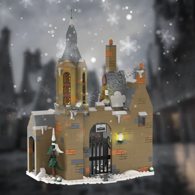 新しい 814 個 MOC ホットシティストリートビューモジュラーマジックストアビルディングブロックレンガ子供組み立て教育玩具誕生日ギフト