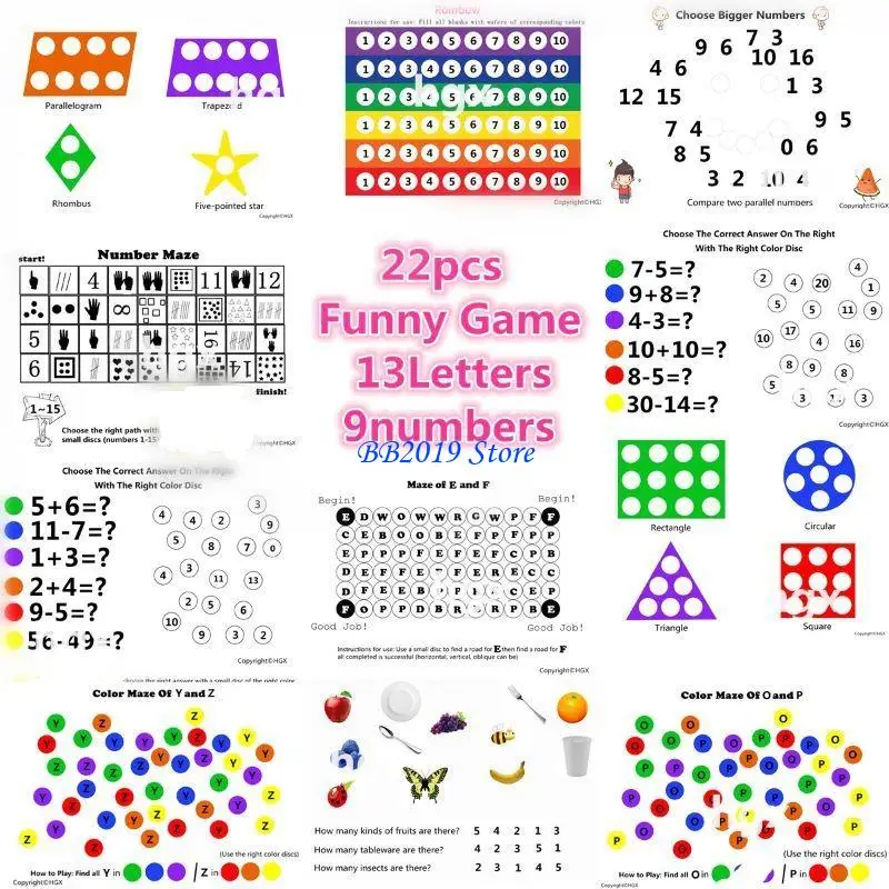 Q0KB Math Counting Toy Preschool Stationery Math Wand Kindergarten