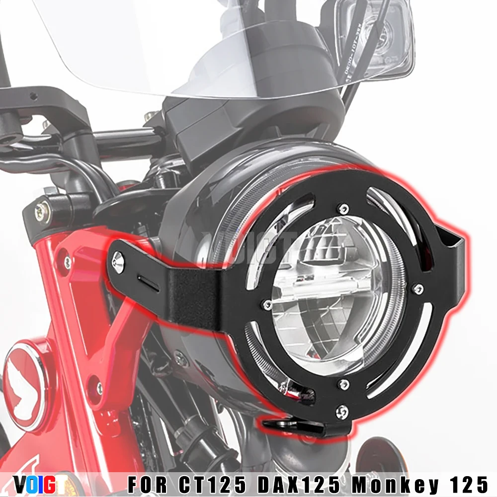HeadLight Guard Cover For Honda Monkey 125 Hunter Cub CT125 Trail125 2020-2025 2023 2024 Headlight Cover Guard Protector DAX125