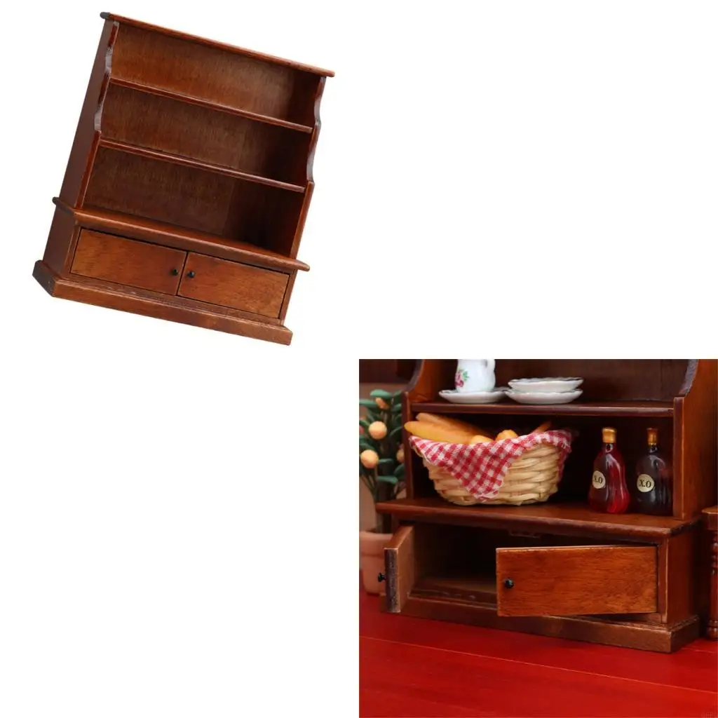 

Miniature Cabinet Furniture Craft Model Project Scene Display Decoration