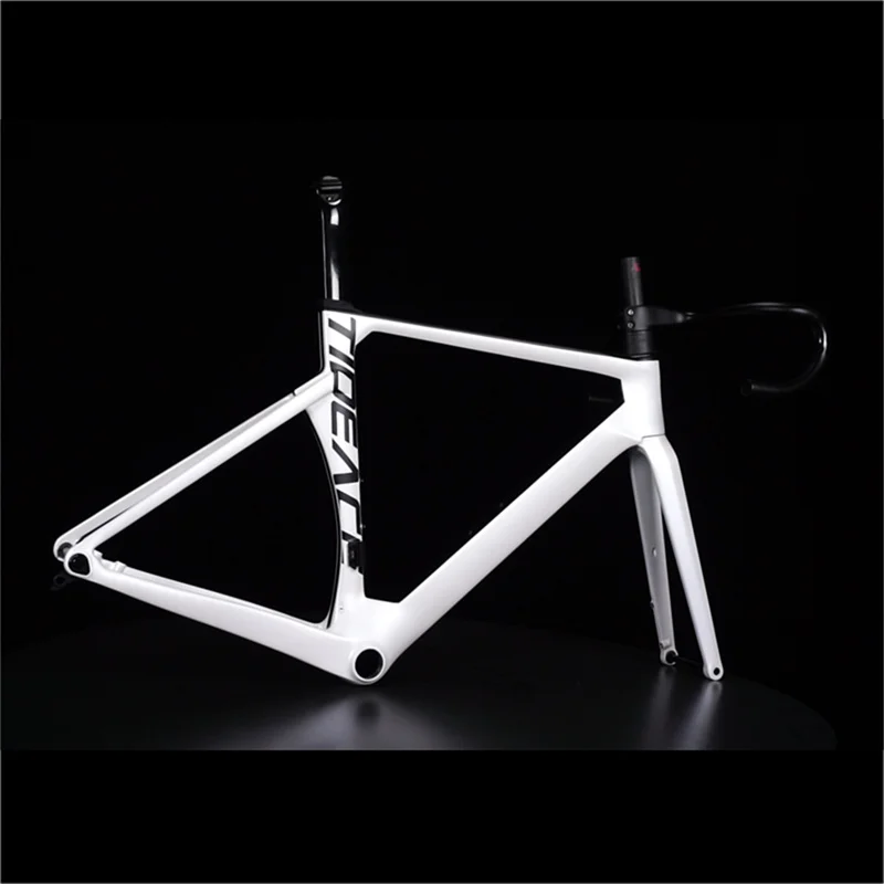 Carbon Fiber Road Frameset With Handlebar Disc Brake 2