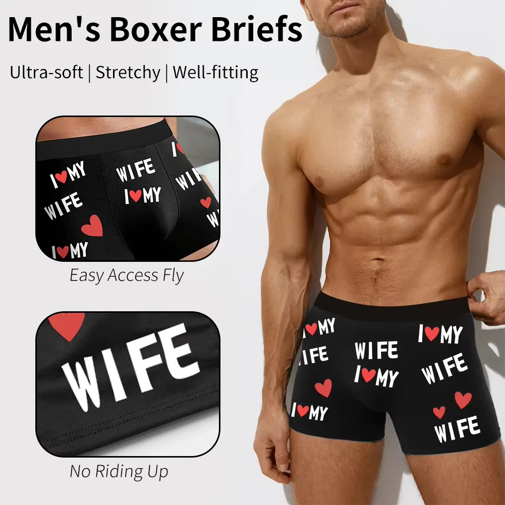 

The new Love Yourself black underwear for the summer of 2025 is comfortable, simple and close-fitting four-corner shorts simple