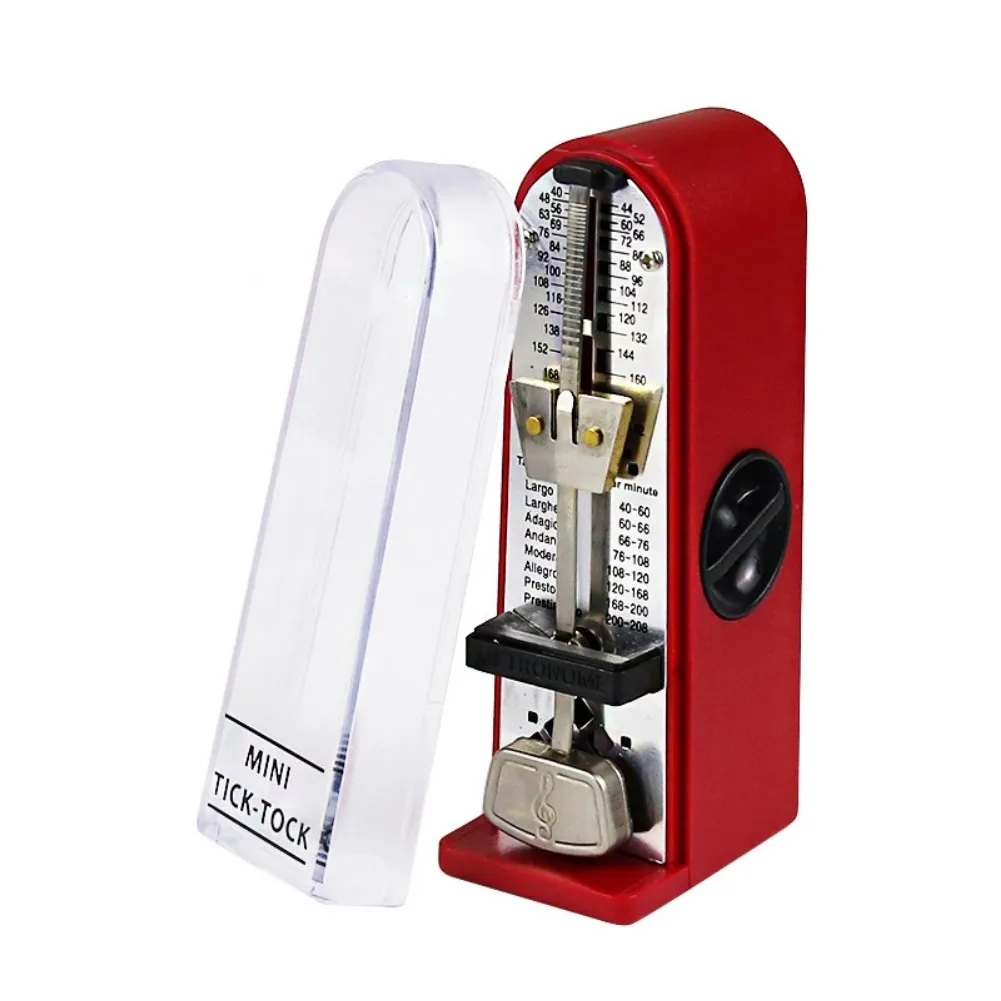 Universal Mechanical Metronome Portable Metronome For Piano Guitar Violin Ukulele Mechanism Metal Movement Metronome Accessory