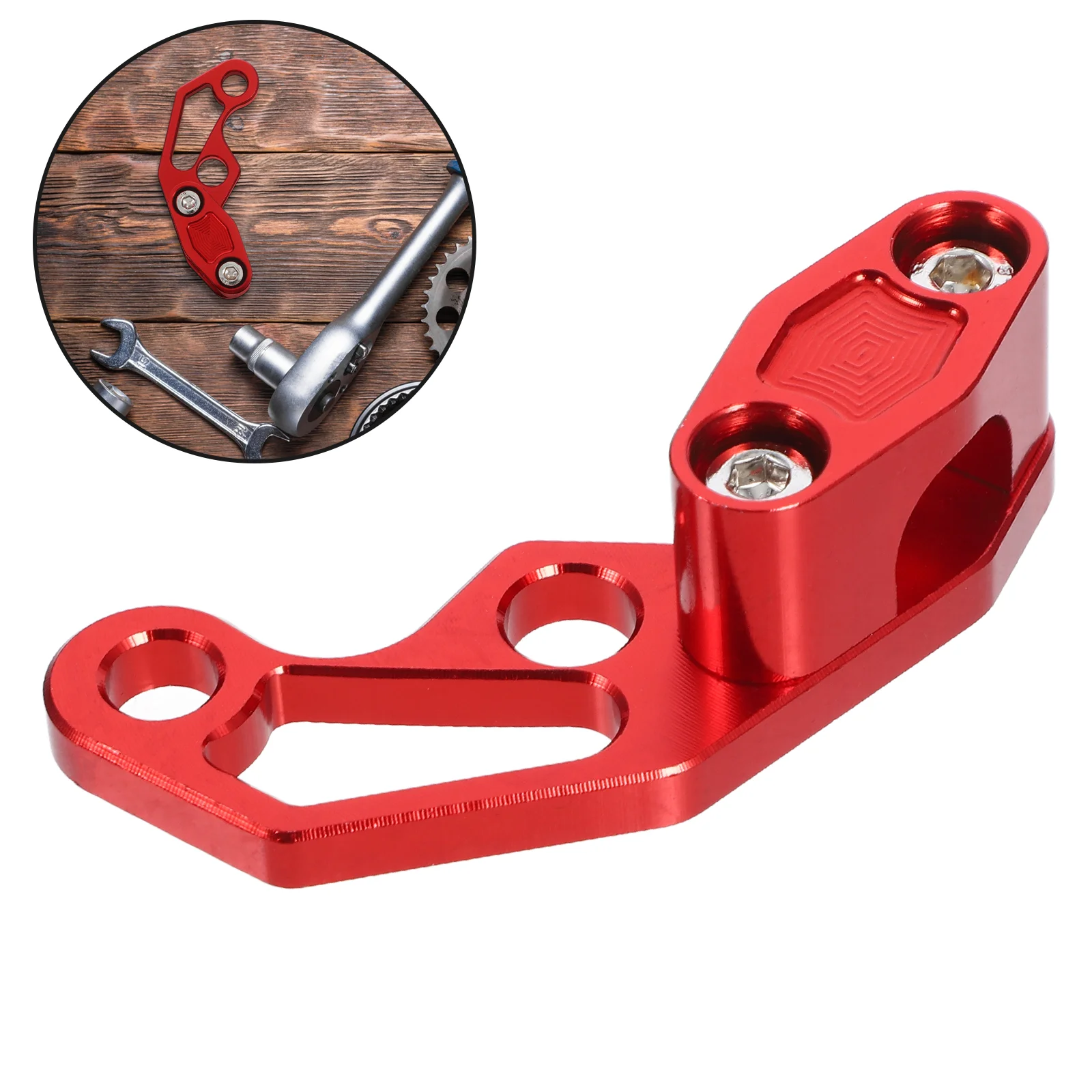 Modified Brake Cable Clamp Clip Line Clips Clamps Motorcycle Oil Pipe Parking Hole for Retaining Fixture