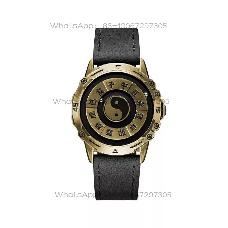 chinese-style-retro-magnetic-levitation-watch-men's-waterproof-creative-personality