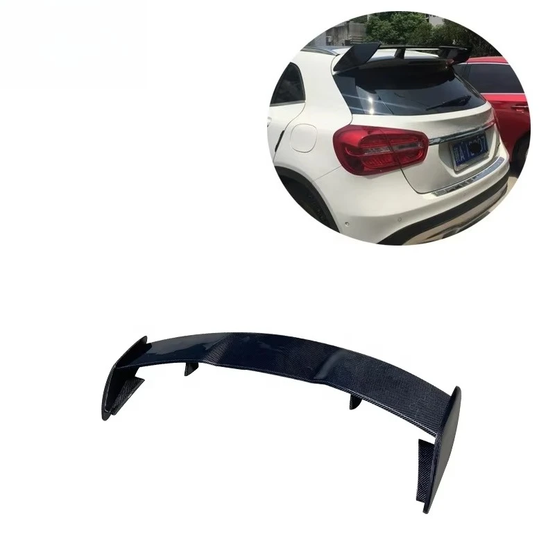 

Carbon Fiber Roof Wing Spoiler for GLA Class X156 GLA200 GLA250 GLA45 2014-2019 Rear Top Roof Spoiler Wing Car Bodykit