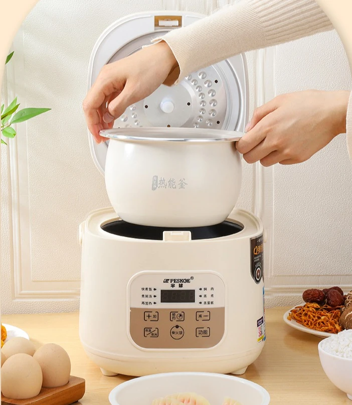 جهاز طبخ أرز صغير متعدد الوظائف: مثالي لعدد 1-4 أشخاص، مع ميزة الحجز للطهي المريح في النوم #6