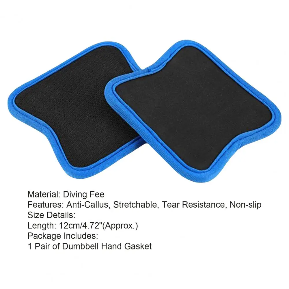 1 paar 12 cm Halter Hand Pakking Anti-Eelt Rekbaar Hoge Elasticiteit Scheurvastheid antislip Grip Pad fitness Accessoires