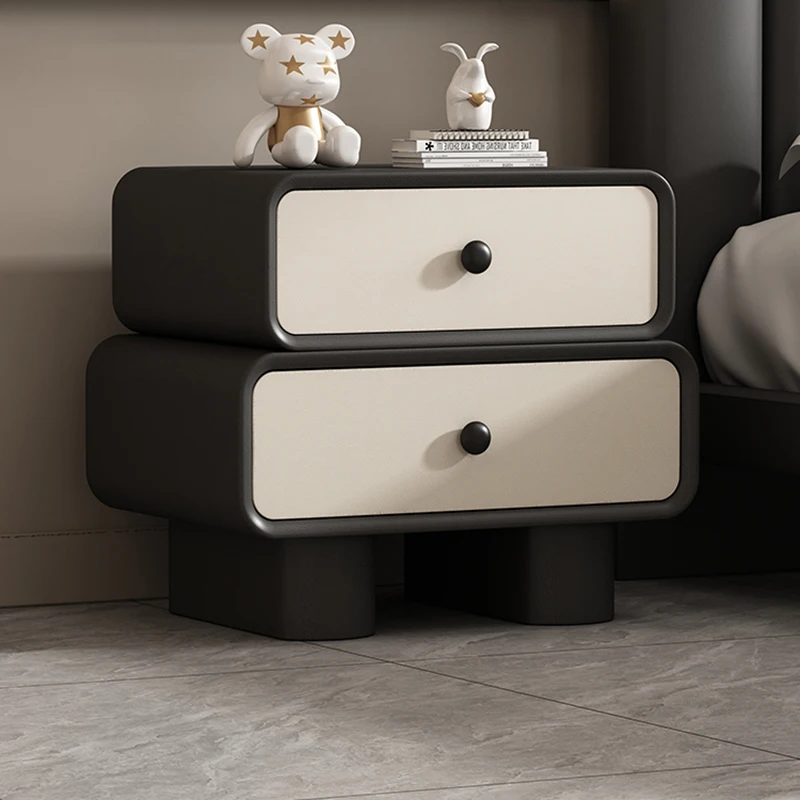 Mini Small Mobile Nightstands Multifunctional Pretty Design Aestheti Bedside Table Table De Chevet Bedroom Furniture