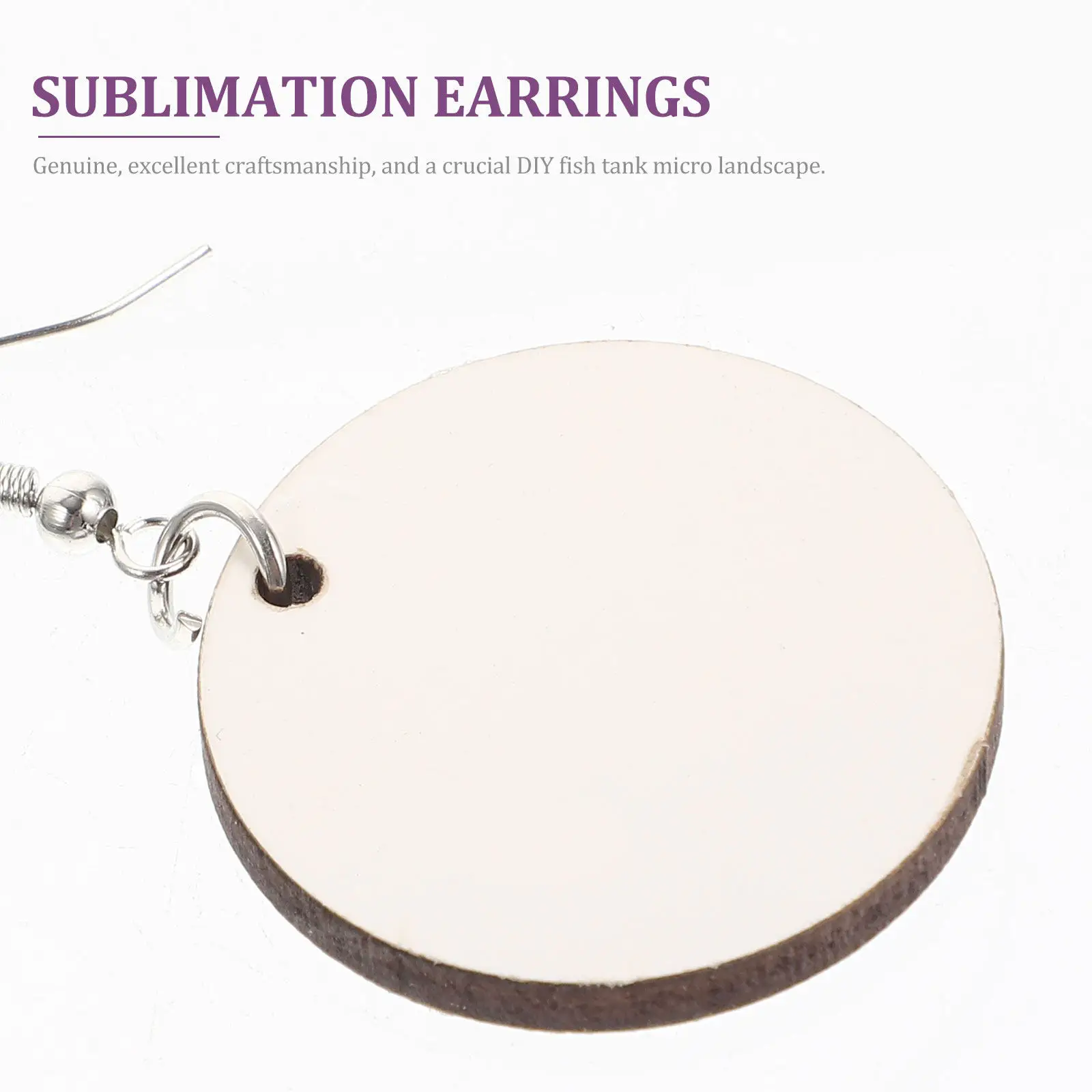 

1Set Sublimation Earring Blanks DIY Jewelry Making Kit Blank Earrings for Heat Transfer Printing Handmade Craft Supplies