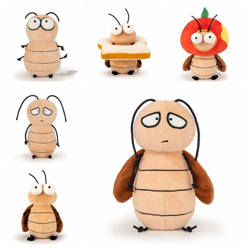 Sleep Pillow Soft Cockroach Plush Doll Parody South Cockroach Stuff Toy Funny Interesting Cockroach Plush Toy Children