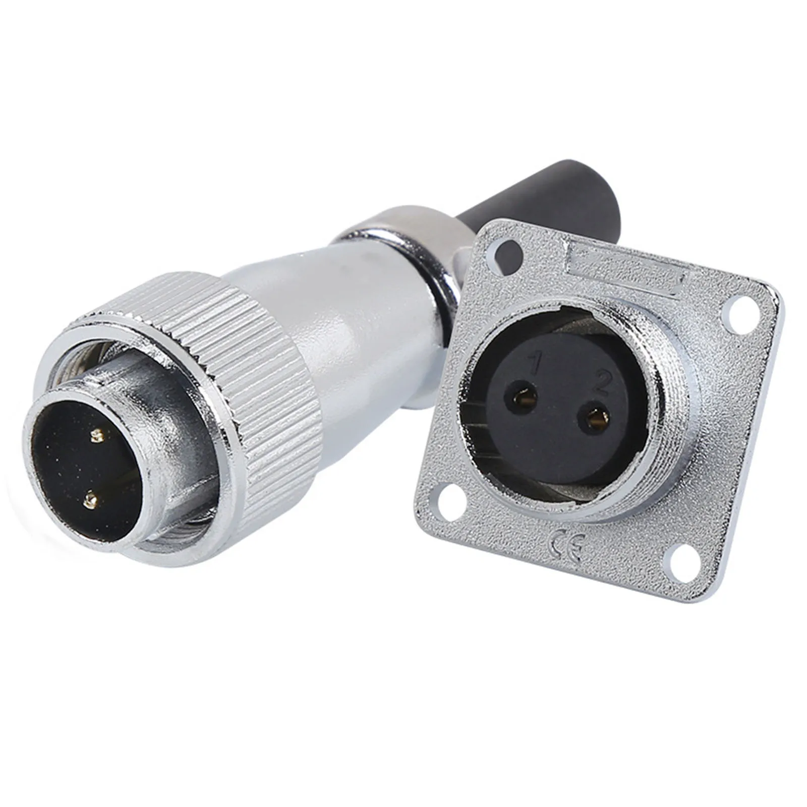 WS16 التوصيل + المقبس WS16 لحام سبائك الزنك Φ16mm -40 ℃ ~85 ℃   2/3/4/5/7/9/10 دبوس لآلات CNC لأجهزة الكمبيوتر