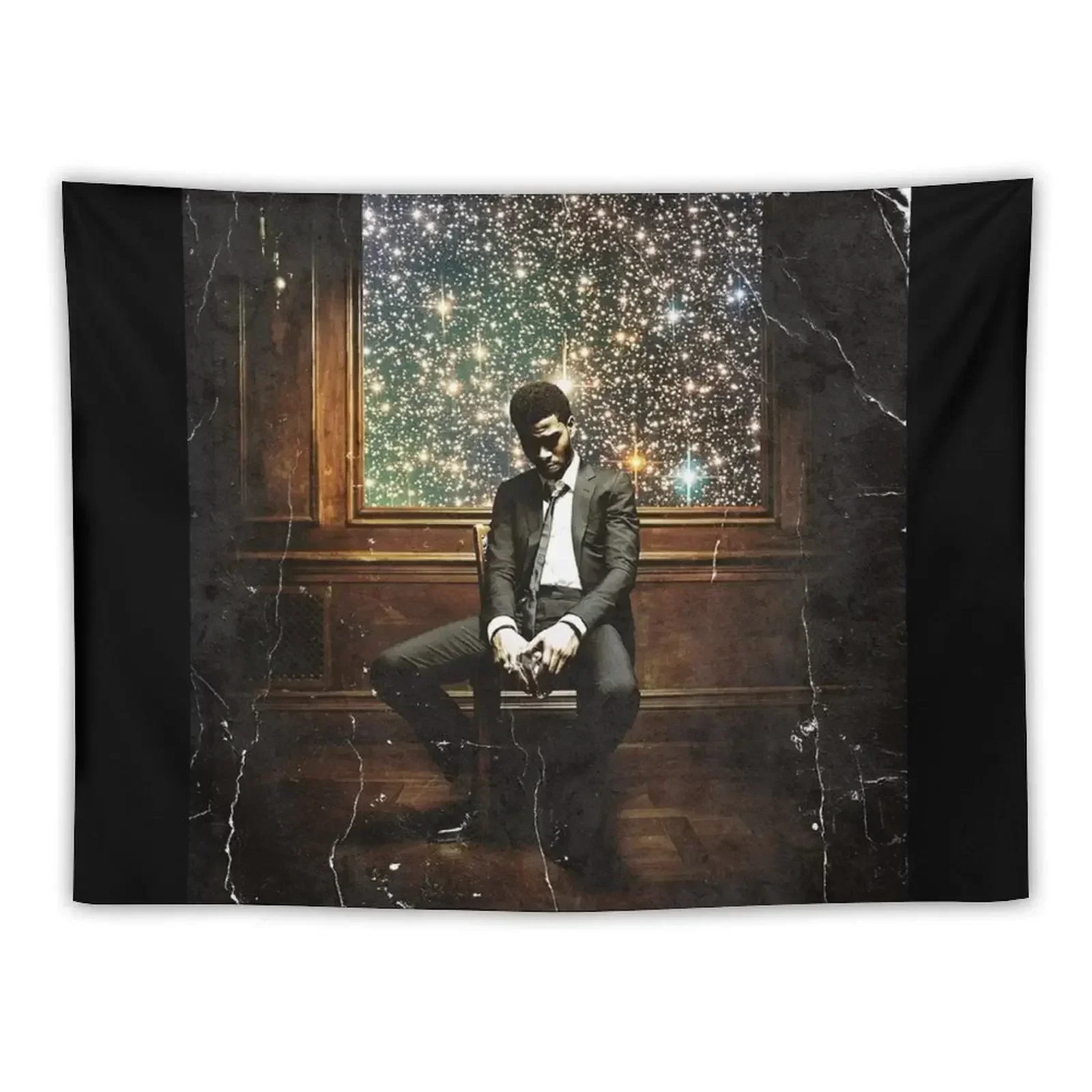 

Jeff Beck man on the moon ii the legend of mr rager Tapestry Decoration Wall Room Aesthetic Tapestry