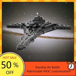 5704PCS Destiny Spaceship MOC Stargate Universe Battle Model Building Blocks Architecture DIY Education Assembly Model Toys Gift