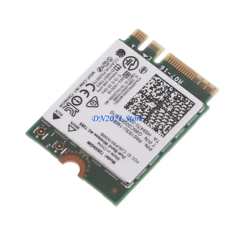 

F3KE AC7265NGW 802.11ac WiFi+BT4.2 Networks Card Upgraded Laptop Wireless Capability