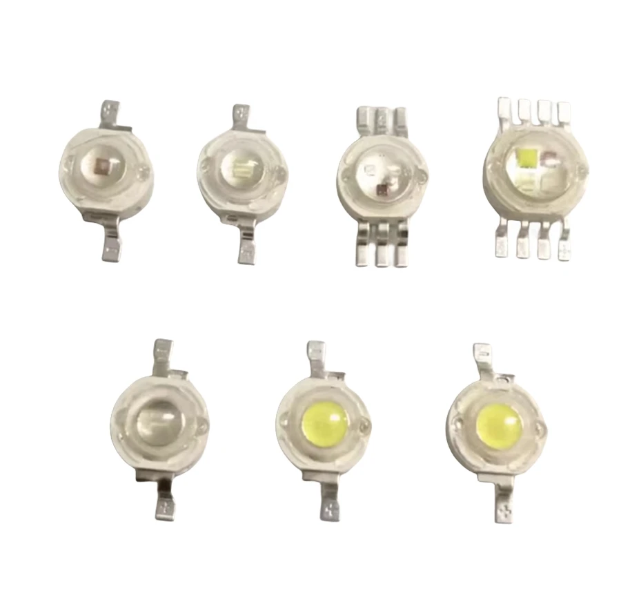 Stage Light Par Can Parts 3w LED Lamp Chip Beads Single Color White/Warm White/Red/Blue/Green Color 3 watt DIY LEDs