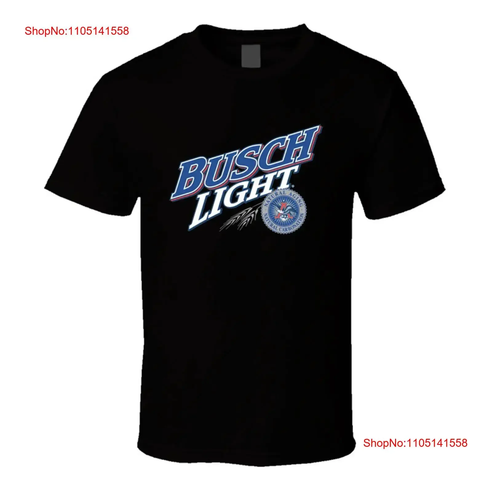

BUSCH BEER LIGHT BUD NEW ANHEUSER T SHIRT vintage Washed Soft Breathable Stretched homme Unisex Casual Top For Everyday Wear