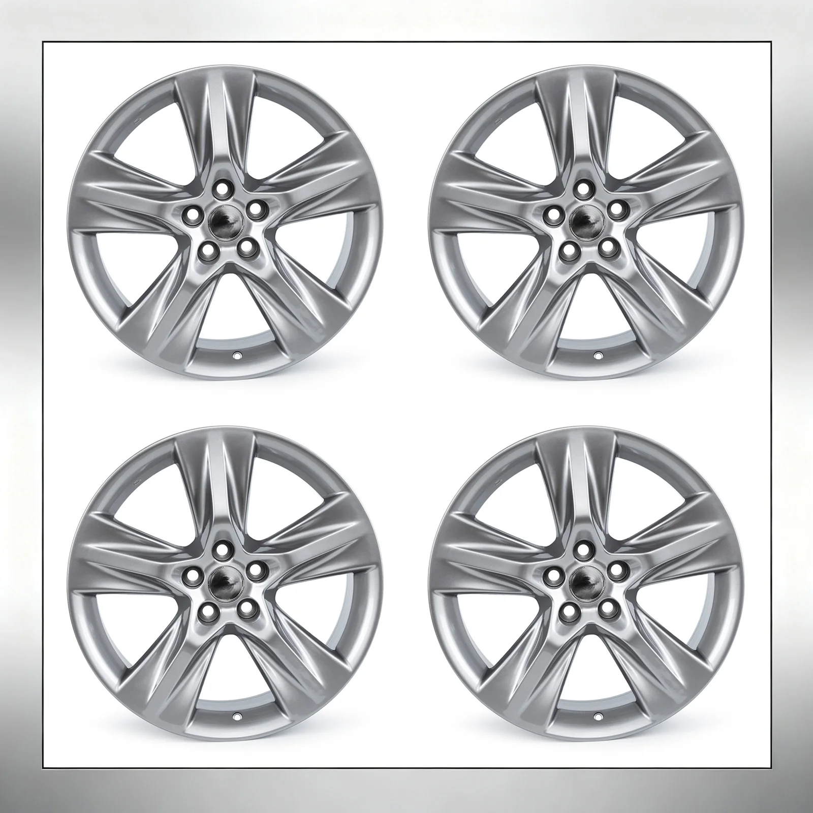 1/2/4PCS 19x7,5 Zoll Ersatz Räder Nabe Aluminium Auto Räder Felge Fit Für 2014-2019 Toyota Highlander Räder