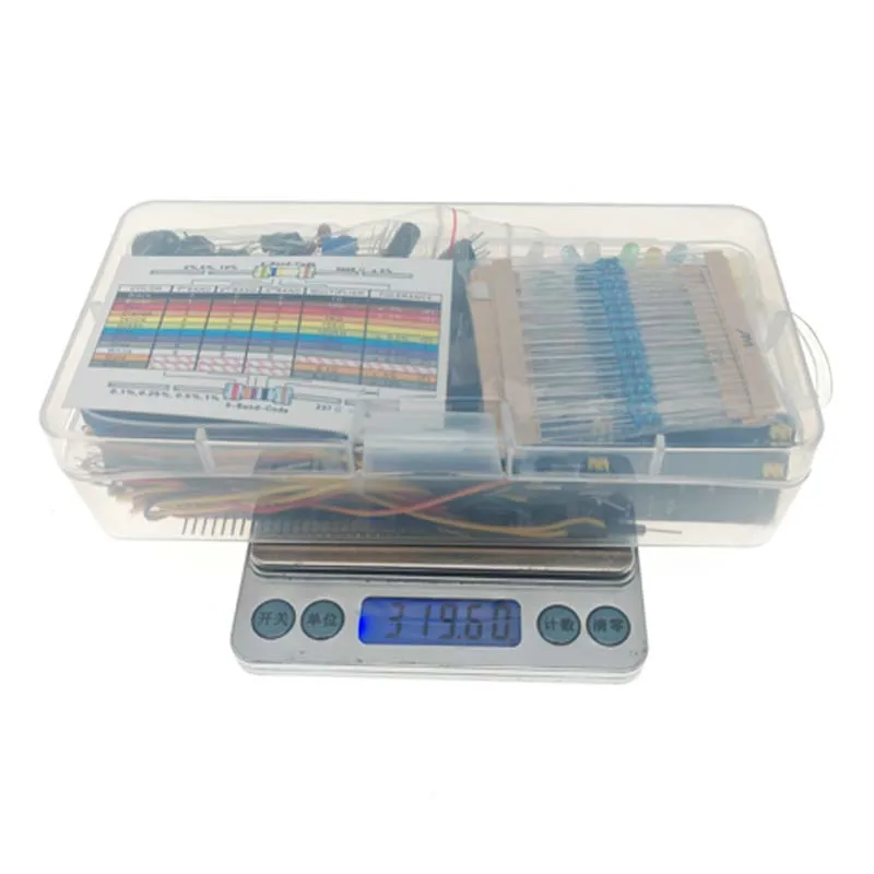 Комплект макетной платы с 830 отверстиями MB-102 для стартового комплекта Element Pack UNO R3 для начинающих