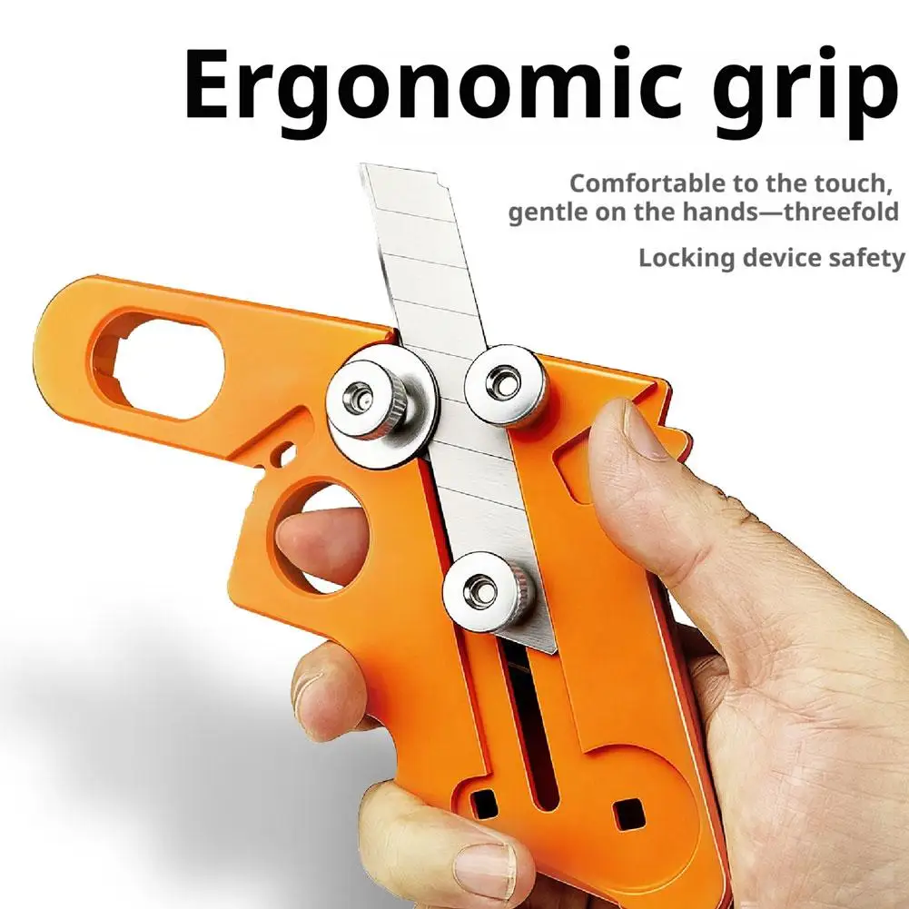 1PC Edge Band Trimmer Woodworking Manual Trimmer Woodworking Chamfer Plane Wood Chamfering Fillet Scraper Board Deburring