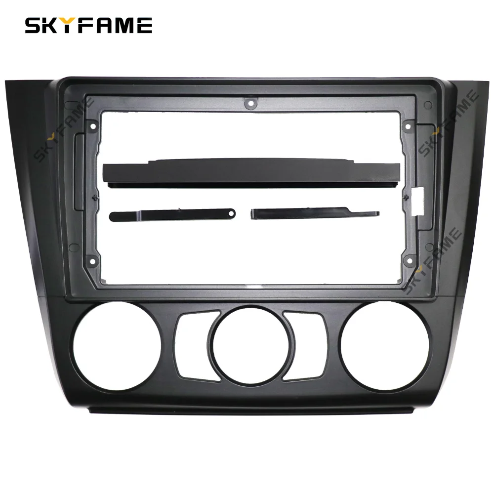 SKYFAME سيارة فآسيا الإطار محول Canbus صندوق فك أندرويد راديو داش لوحة طقم إطارات لسيارات BMW 1 سلسلة E81 E82 E87 E88