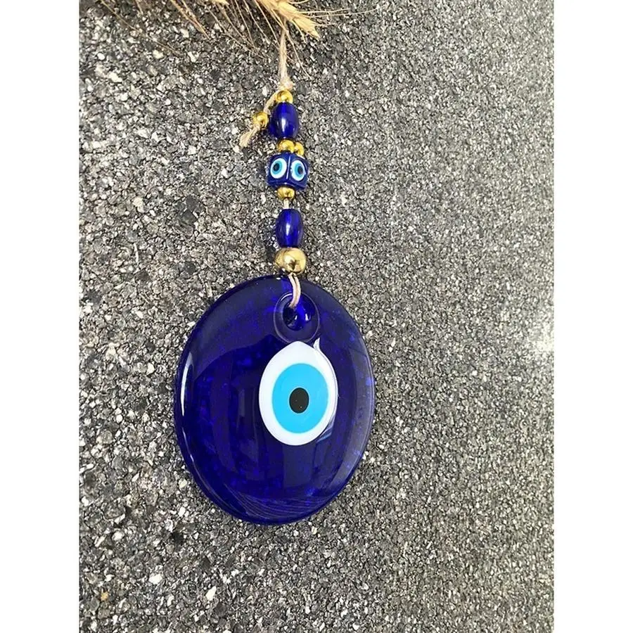 1/5/10/20/50/100pcs Wall Decor Glass Window Hanging Home Decoration Blue Eye Bead Greek Wall Art Bohemian Decor Nazar Boncuk Lov
