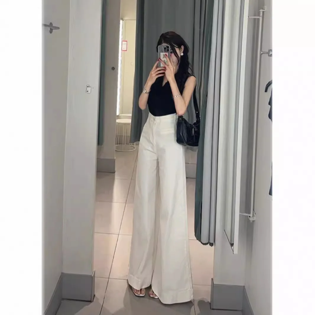 

Женские джинсы 19925, винтажная одежда больших размеров с цепочкой по бокам, панк-рок, альтернатива, кибер-готика, сломанная, разрушенная, рваная, потертая