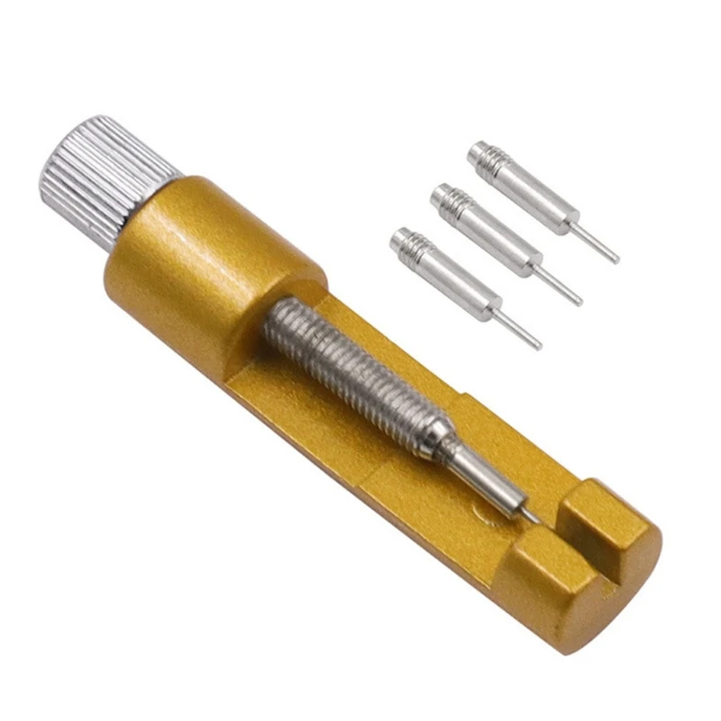Watch Link Remover kit Watch Band Tool with 3  Pins Compatible for Watch Band Link Pin Removal Watch Sizing Durable