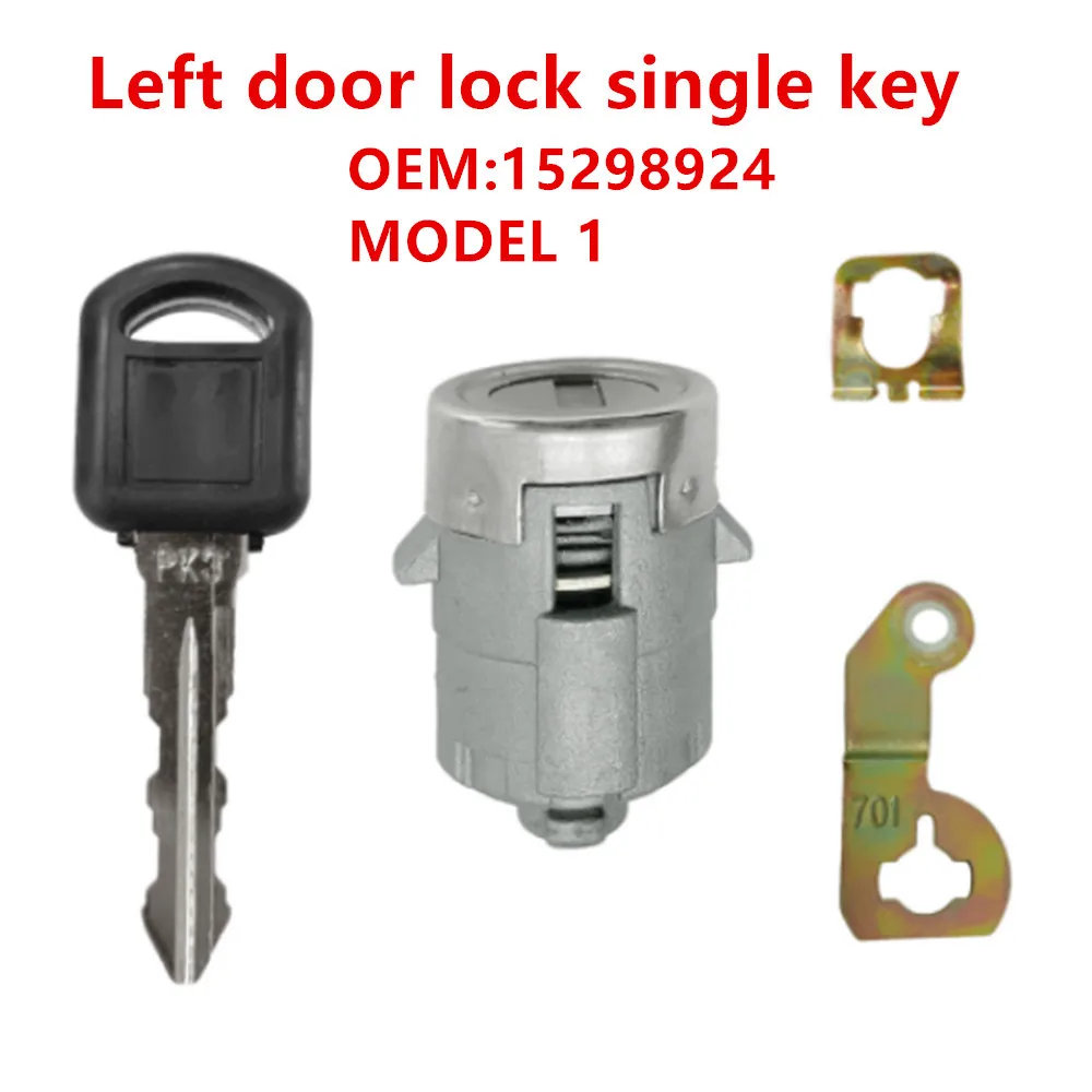 1-2 High-Quality For Cadillac - Premium door lock offerings. Single key for left door and 7-piece set for left.