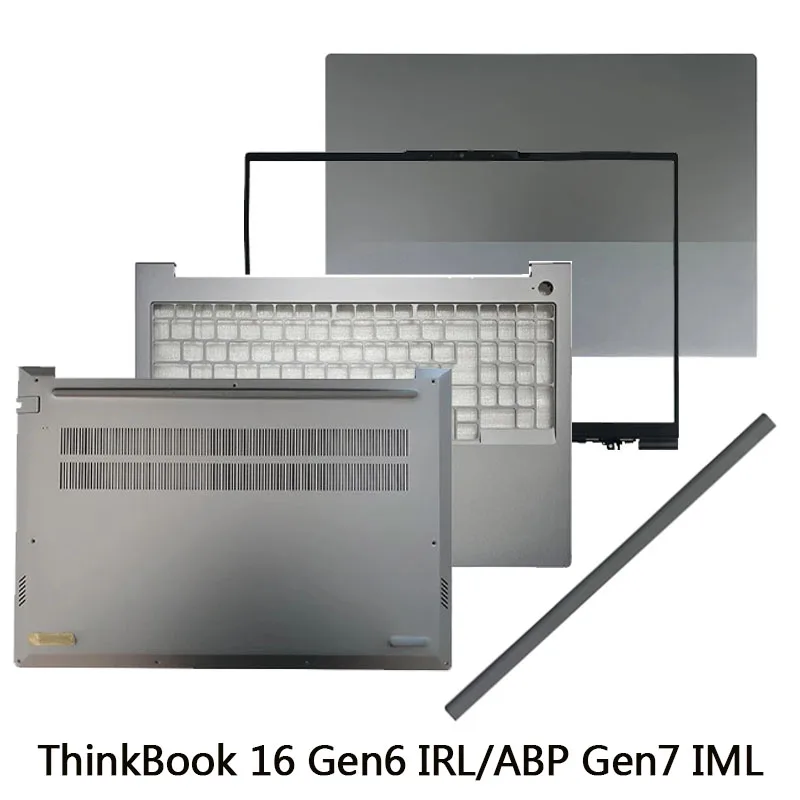 

NEW For ThinkBook 16 Gen6 IRL/ABP Gen7 IML Laptop LCD Back Cover/Front Bezel/Upper Palmrest/Bottom Case/Hinge Cover/Keyboard