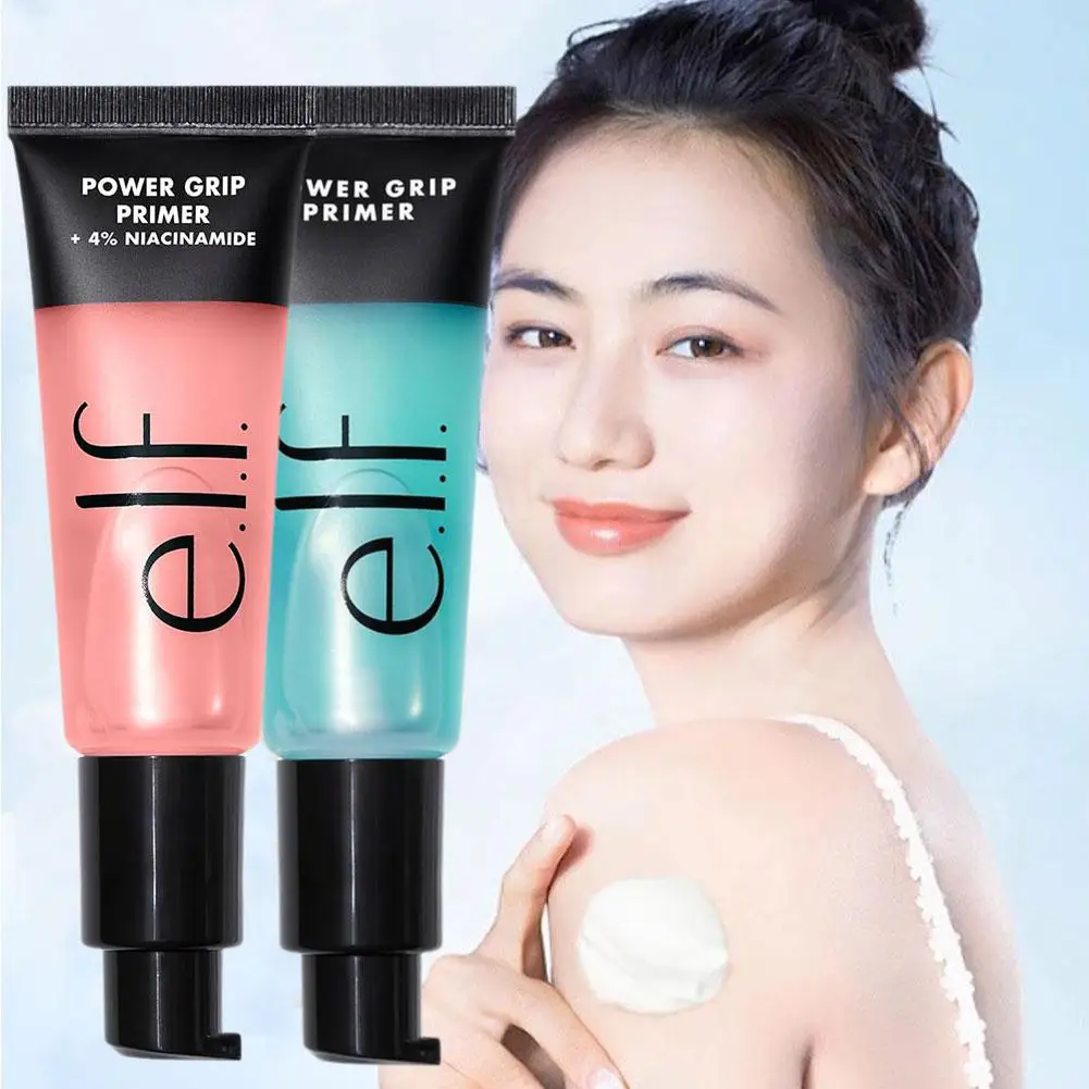 Power Grip Primer Gel Brightening Hyaluronic Acid Hydrating Moisturizing ยาวนานสวมใส่ Face Brighten Contour แต่งหน้าเครื่องสําอาง