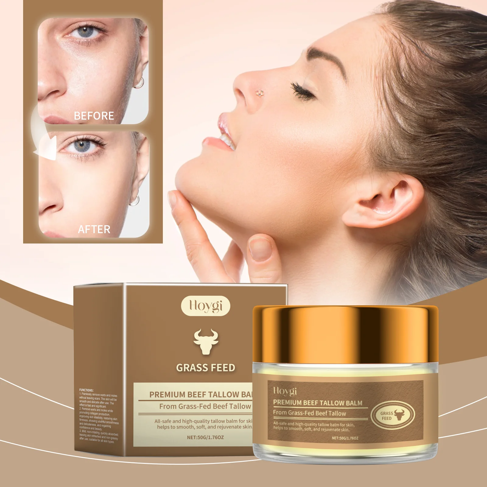 Creme hidratante e hidratante de manteiga, hidratante e hidratante para pele seca e áspera, creme facial suavizante e charmoso